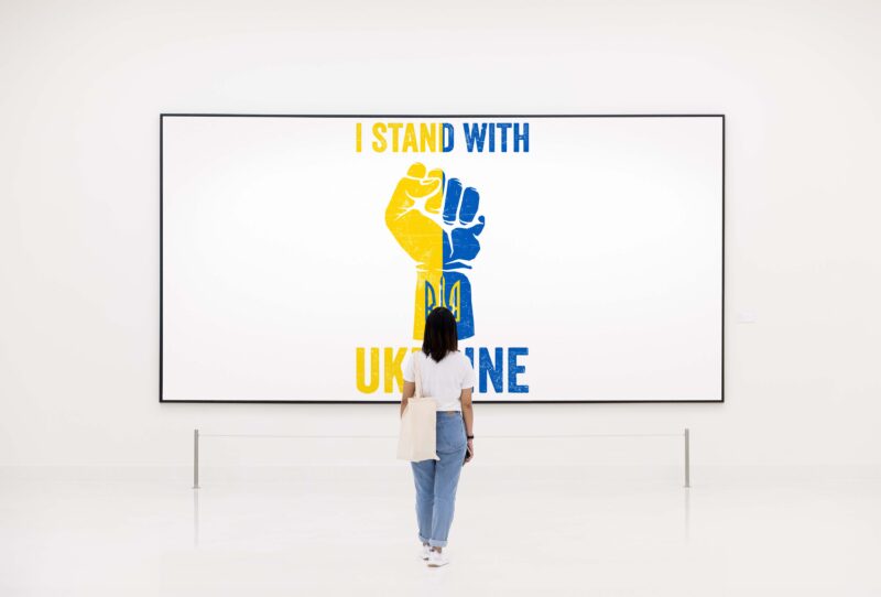 I Stand With Ukraine Tshirt Design