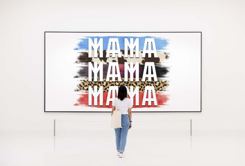 Leopard Mama Mama Tshirt Design