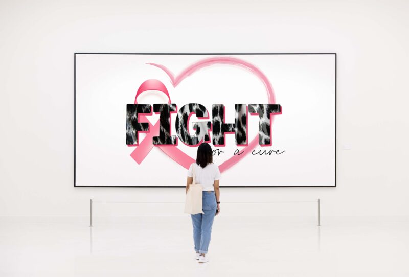 Fight For A Cure Tshirt Design