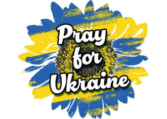 Pray For Ukraine Tshirt Design