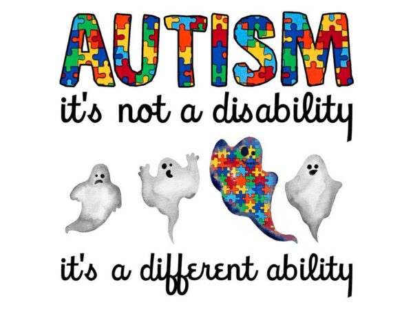 Autism its not a disability tshirt design