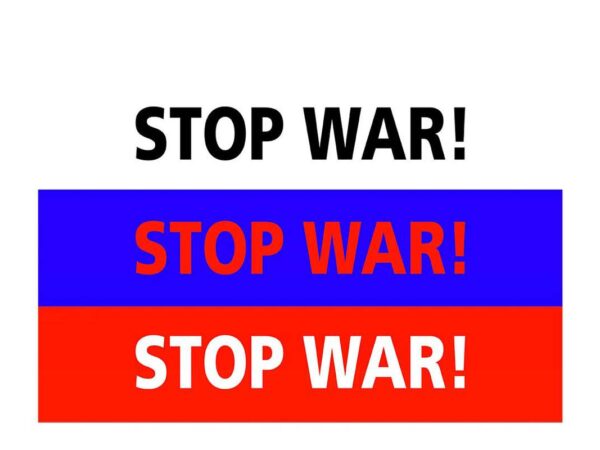 Stop war tshirt design