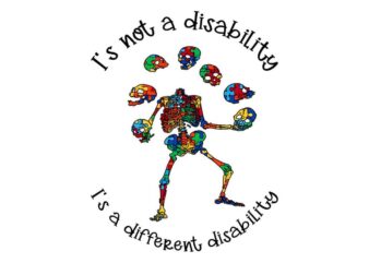 Is A Different Disability Tshirt Design