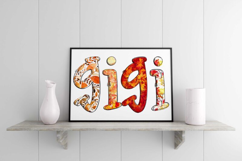 Gigi Mothers Day Tshirt Design