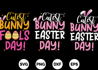 Easter day t-shirt design | bunny eggs design