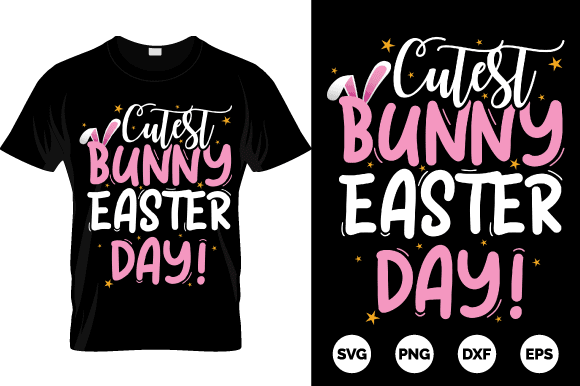 Easter Day T-shirt Design | Bunny Eggs design