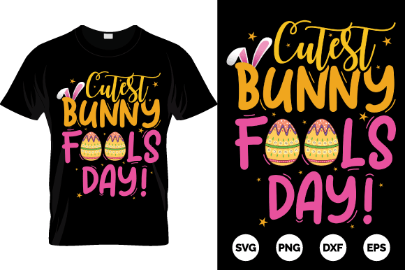 Easter Day T-shirt Design | Bunny Eggs design