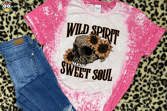 Wild Spirit Sweet Soul T-shirt design