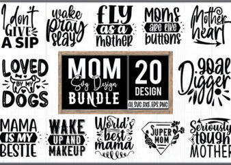 Mom SVG Design Bundle