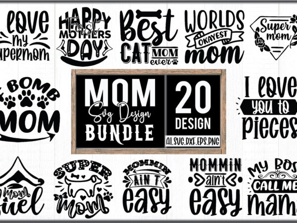 Mom svg design bundle