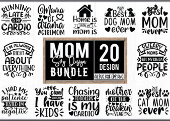 Mom SVG Design Bundle