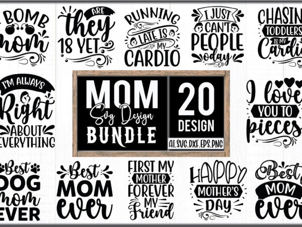 Mom svg design bundle