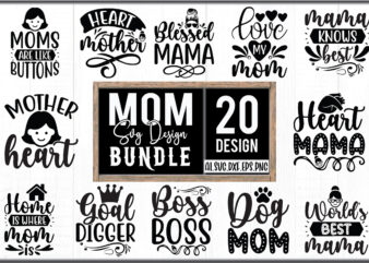 Mom SVG Design Bundle