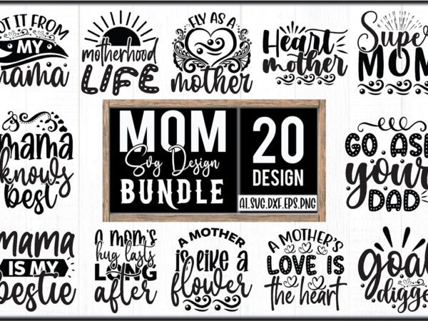 Mom svg design bundle