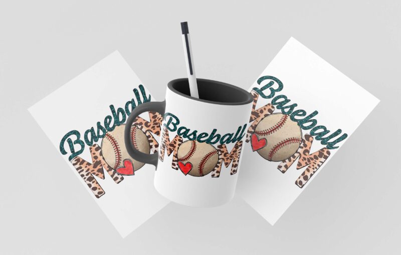 Baseball Mom Mothers Day Tshirt Design