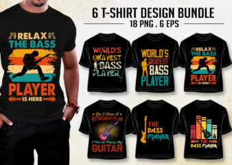 Music Lover T-Shirt Design Bundle