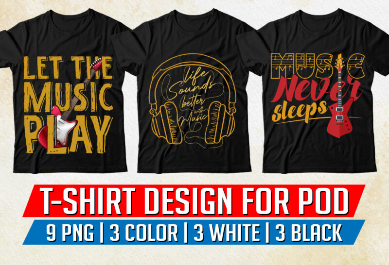 Music T-Shirt Design