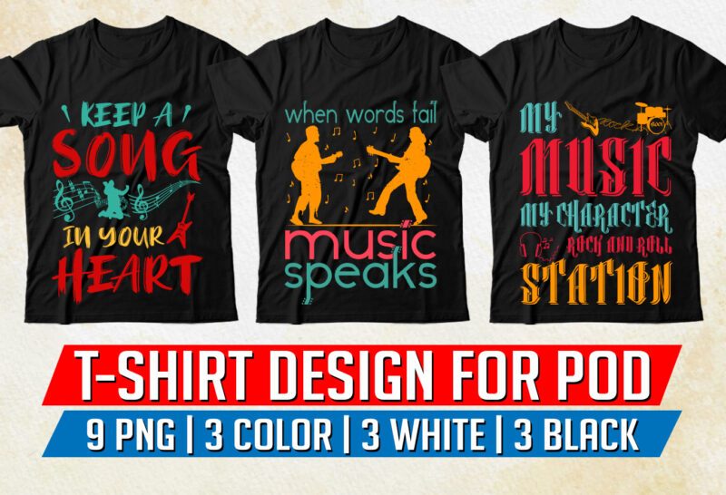 Music T-Shirt Design