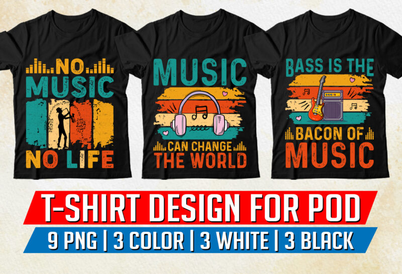 Music T-Shirt Design