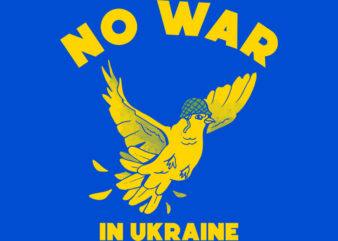 NO WAR T shirt vector artwork