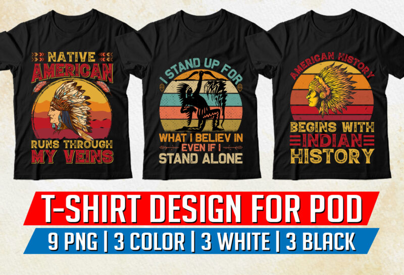 Native American T-Shirt Design