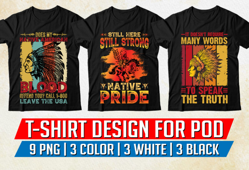 Native American T-Shirt Design