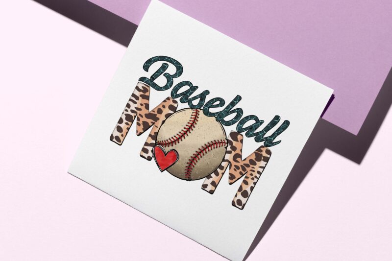 Baseball Mom Mothers Day Tshirt Design