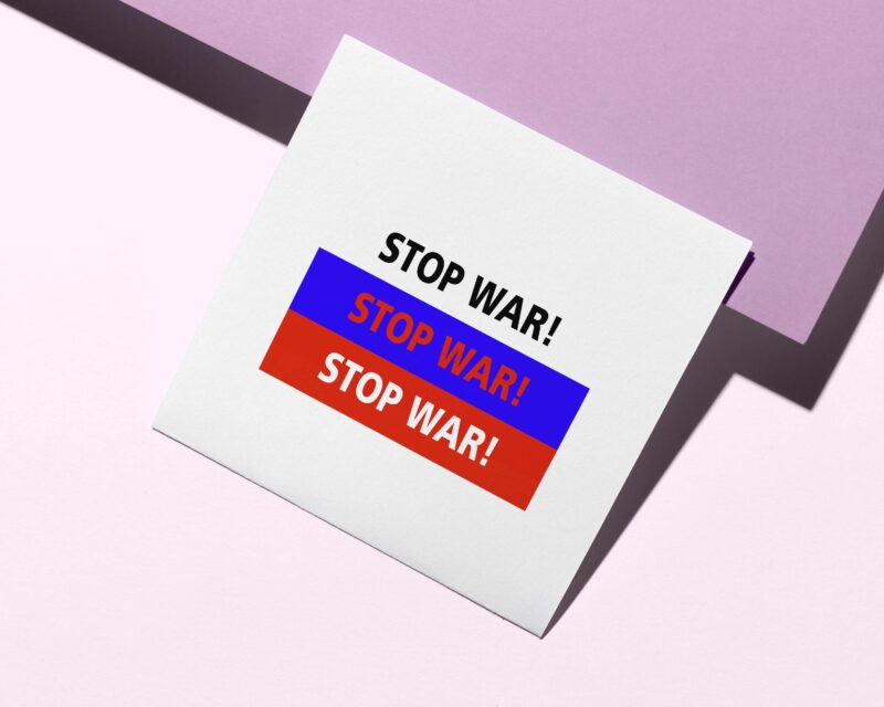 Stop War Tshirt Design