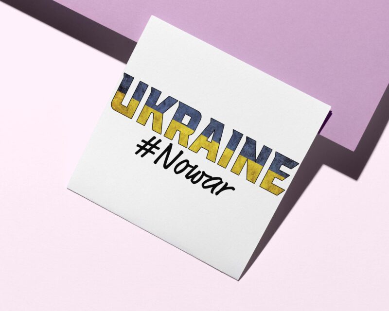 Ukraine No War Tshirt Design