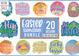 Easter Submission Bundle vector clipart