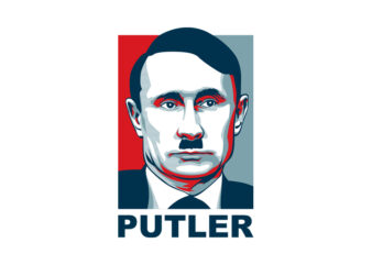 PUTLER t shirt illustration