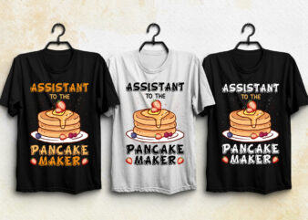 Pancake Maker T-Shirt Design