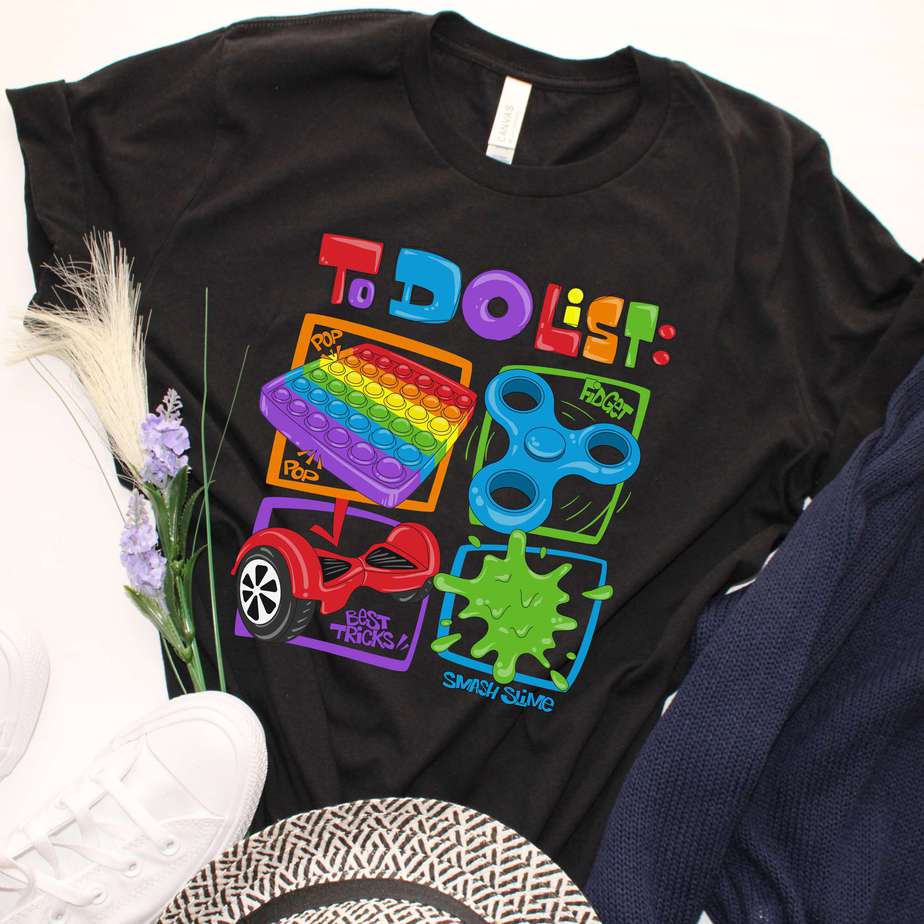 popit birthday shirt