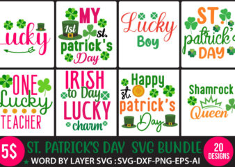 St.patrick’s Day Svg Bundle,St.patrick’s Day Svg Bundle Quotes,St.patrick’s Day Svg Bundle T Shirt