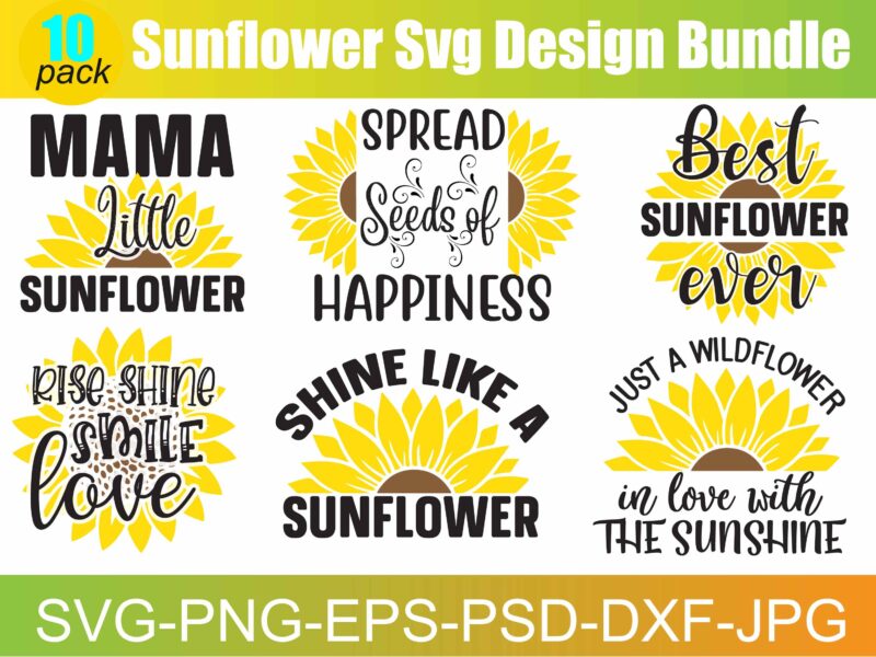 Sunflower SVG Files For Cricut, Sunflowers Svg, Sunflower Mandala Svg ...