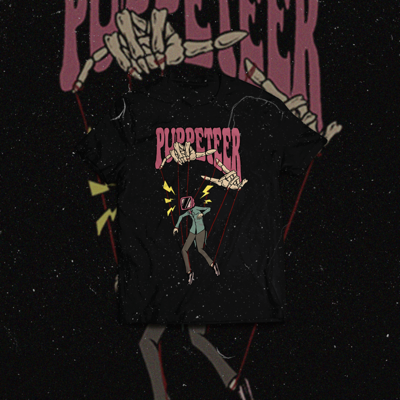 Puppetter T-Shirt Design