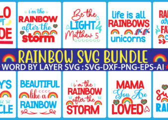 Rainbow svg vector for t-shirt bundle,12pcs baby svg boho boho baby rainbow svg boho rainbow svg boho rainbow svg bundle boho svg cheeta cloud svg cloud vector commercial use cricut