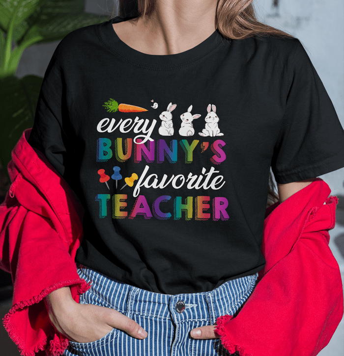 Teacher Easter Shirt Easter Gifts For Teacher Funny Teacher Shirt One Hip Teacher Shirt I Teach The Cutest Bunnies In The Patch Shirt