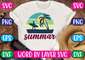 Summer SVG Vector for t-shirt