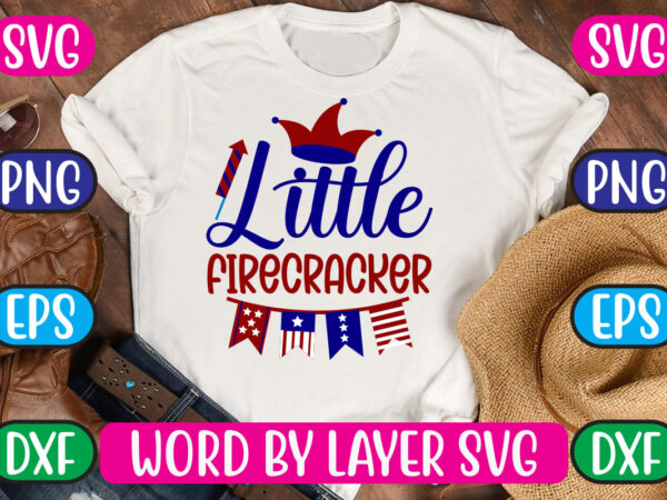 Little firecracker svg vector for t-shirt