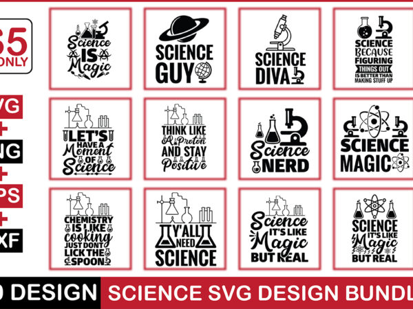 Science svg design bundle
