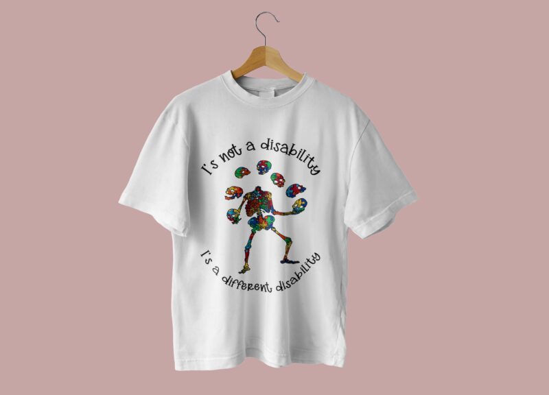 Is A Different Disability Tshirt Design