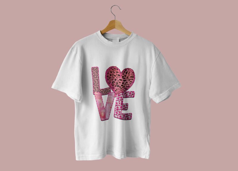 Leopard Love Mother Tshirt Design