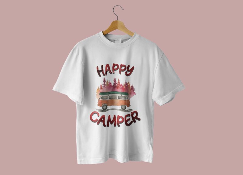 13 Design Of Camping Tshirt Design