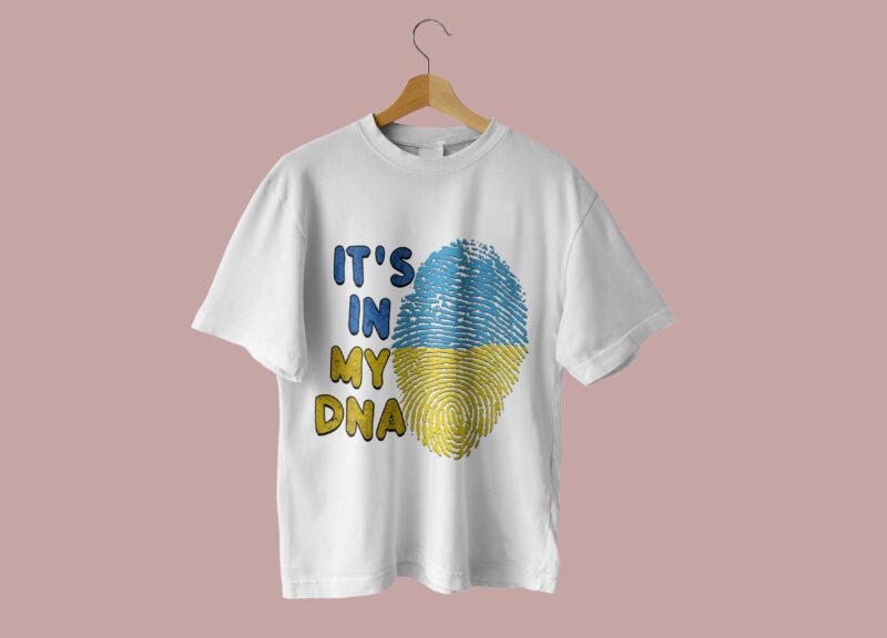 Its In My DNA Tshirt Design
