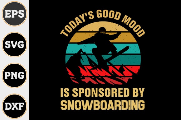 Snowboard tshirt design