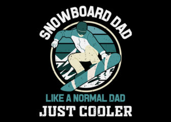 Snowboard tshirt design