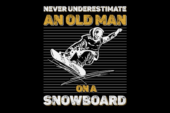 Snowboard tshirt design