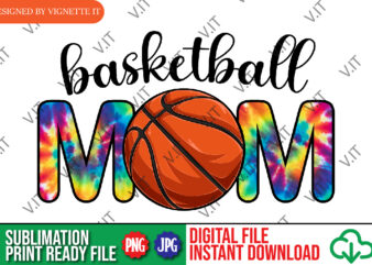 Basketball Mom PNG, Basketball Clipart
