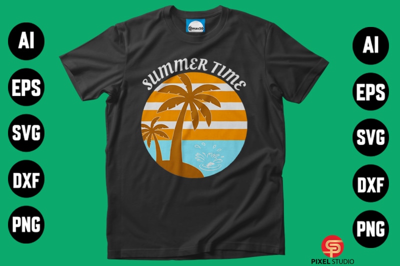 Best selling Summer T-Shirt Design Bundle for commercial use.